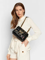 Pinko Love Mini Puff Versity Pins