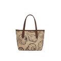Coach City Mini Tote Bag In Signature Canvas With Shell Print