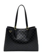 Gucci GG Emblem Large leather Tote Bag