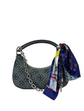 Louis Vuitton loop bag in monogram jacquard denim