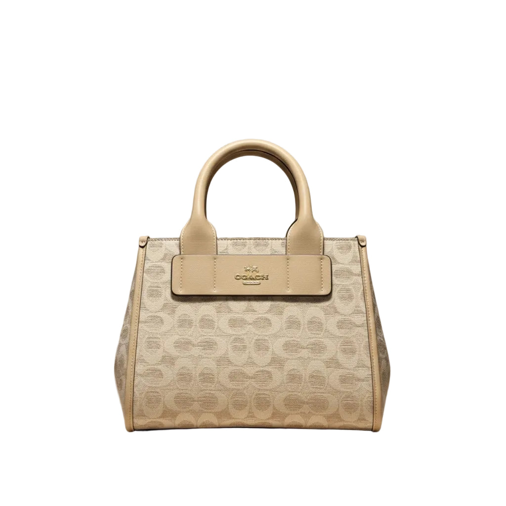 Coach Carly Carryall Bag with Signature Canvas